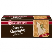 Cream Crackers Σίκαλης Παπαδοπούλου (260gr)