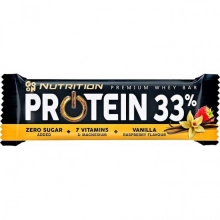 Go On Protein Bar 33% No Sugar Vanilla - Raspberry (50gr)