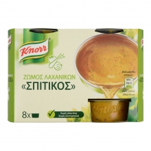 Knorr Ζωμός Σπιτικός Φρέσκος Λαχανικών (4Χ28gr)