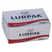 Lurpak Βούτυρο Ανάλατο Αλουμινόχαρτο (250gr)