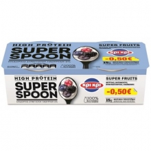 Κρι Κρι Επιδόρπιο Γιαουρτιού Superspoon Bluebbery (2x170gr)