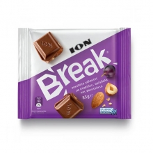 Σοκολάτα Break Σταφίδες και Ξηροί Καρποί (85gr)