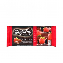 Σοκολάτα Παυλίδης Γεμιστή Φράουλα (100gr)
