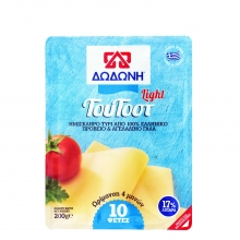 Δωδώνη Ημίσκληρο Τυρί Light για Τοστ (200gr)