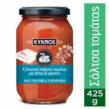 Σάλτσα ΚΥΚΝΟΣ με Φέτα και Ρίγανη (425gr)