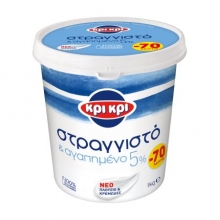 Κρι Κρι Γιαούρτι Στραγγιστό 5% (1kg)