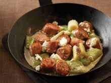 Μερίδα Τηγανιά Κοτόπουλο με Μανιτάρια A la Creme