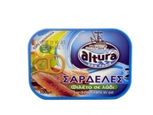 Altura Σαρδέλες σε Ηλιέλαιο (100gr)