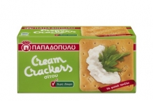 Cream Crackers Παπαδοπούλου Σίτου Χωρίς Ζάχαρη