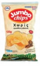 Jumbo Chips Χωρίς Αλάτι (120gr)