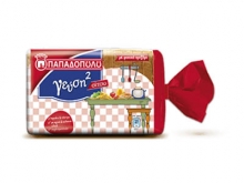 Ψωμί για Τοστ Παπαδοπούλου Γεύση Σίτου (700gr)