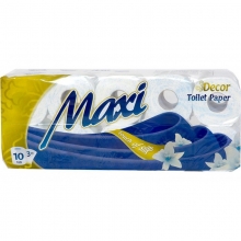 Χαρτί Υγείας Maxi Decor 3-Ply (10 ρολά)