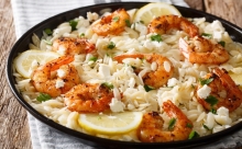 Γαρίδες με Ρύζι