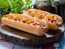 Hot Dog με Πεπερόνε Λουκάνικο