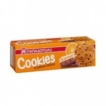 Παπαδοπούλου Cookies Πορτοκάλι 180gr