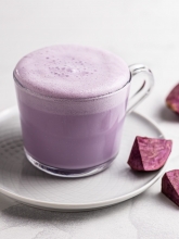 Ube Purple Latte Ice