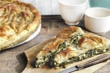 Χωριάτικη Σπανακόπιτα με Τυρί