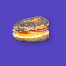 Bagel Ομελέτα Χοιρομέρι