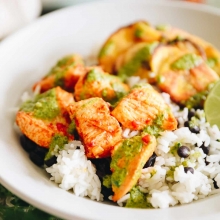Chicken Peri Peri Rice Bowl