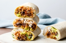 Grilled Mexican Spiced Burrito με Μοσχαρίσιο Κιμά