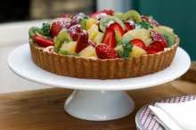 Τάρτα με Φρέσκα Φρούτα (ατομικό)