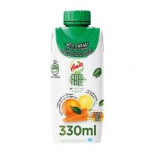 Amita Free Πορτοκάλι - Καρότο - Λεμόνι 330ml