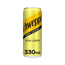 Schweppes Soda Water Lemon 330ml