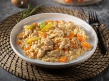 Ριζότο με Φιλέτο Κοτόπουλο