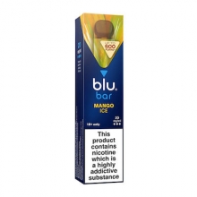 Blu Bar 600 Mango Ice 20 Μιας Χρήσης - 7.00€