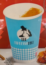 Cappuccino Latte Μελομακάρονο