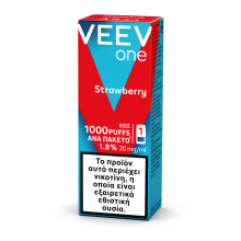Veev One Pods Strawberry 1000 Puffs - 3.00€