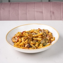 Polo e Funghi Pasta