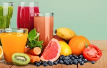 Φυσικός Χυμός Ροζ Grapefruit - Ανανάς - Ρόδι