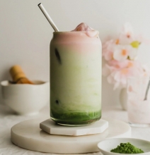Iced Matcha Cherryblossom