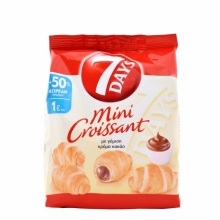 7 Days Ατομικά Mini Κρουασάν Κακάο (107gr)