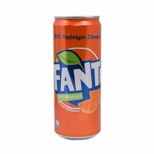 Fanta Πορτοκάλι 330ml (Κουτί)