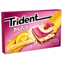 Trident Max Raspberry and Lemon (27gr)