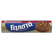 Παπαδοπούλου Μπισκότα Γεμιστά Με Γεύση Σοκολάτα (200gr)