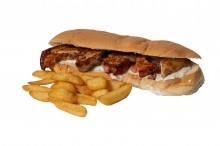 Ψωμάκι XXL Γουρουνοπούλα