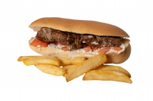 Ψωμάκι Σουβλάκι Χοιρινό