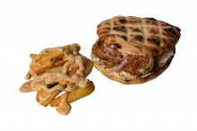 Σάντουιτς Panini με Κεφτεδάκια και Σάλτσα Ντομάτας