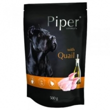 Piper Κονσέρβα για Σκύλους with Quail 500gr