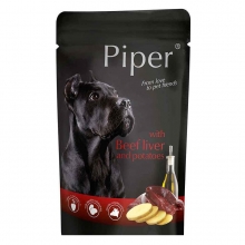 Piper Κονσέρβα για Σκύλους with Beef Liver and Potatoes 500gr