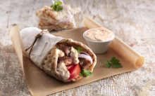 Πίτα Λαβάς Μπιφτέκι Γεμιστό