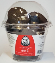 IL Toto Mini Soft Cookies Dark με Κομμάτια Λευκής Σοκολάτας