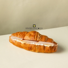 Κρουασάν με Γαλοπούλα -Τυρί Edam - Μαγιονέζα Light