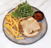 Burger Μανιταριών Σχάρας