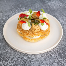 Κουλούρι Θεσσαλονίκης με Φυστικοβούτυρο