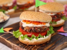 Burger Λαχανικών