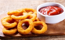 Onion Rings Μερίδα